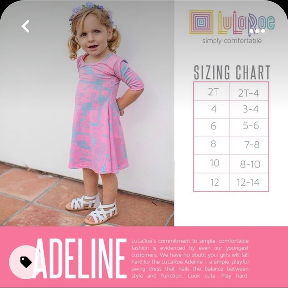 LuLaRoe | Adeline dress - Size 2 - Picture 5 of 5
